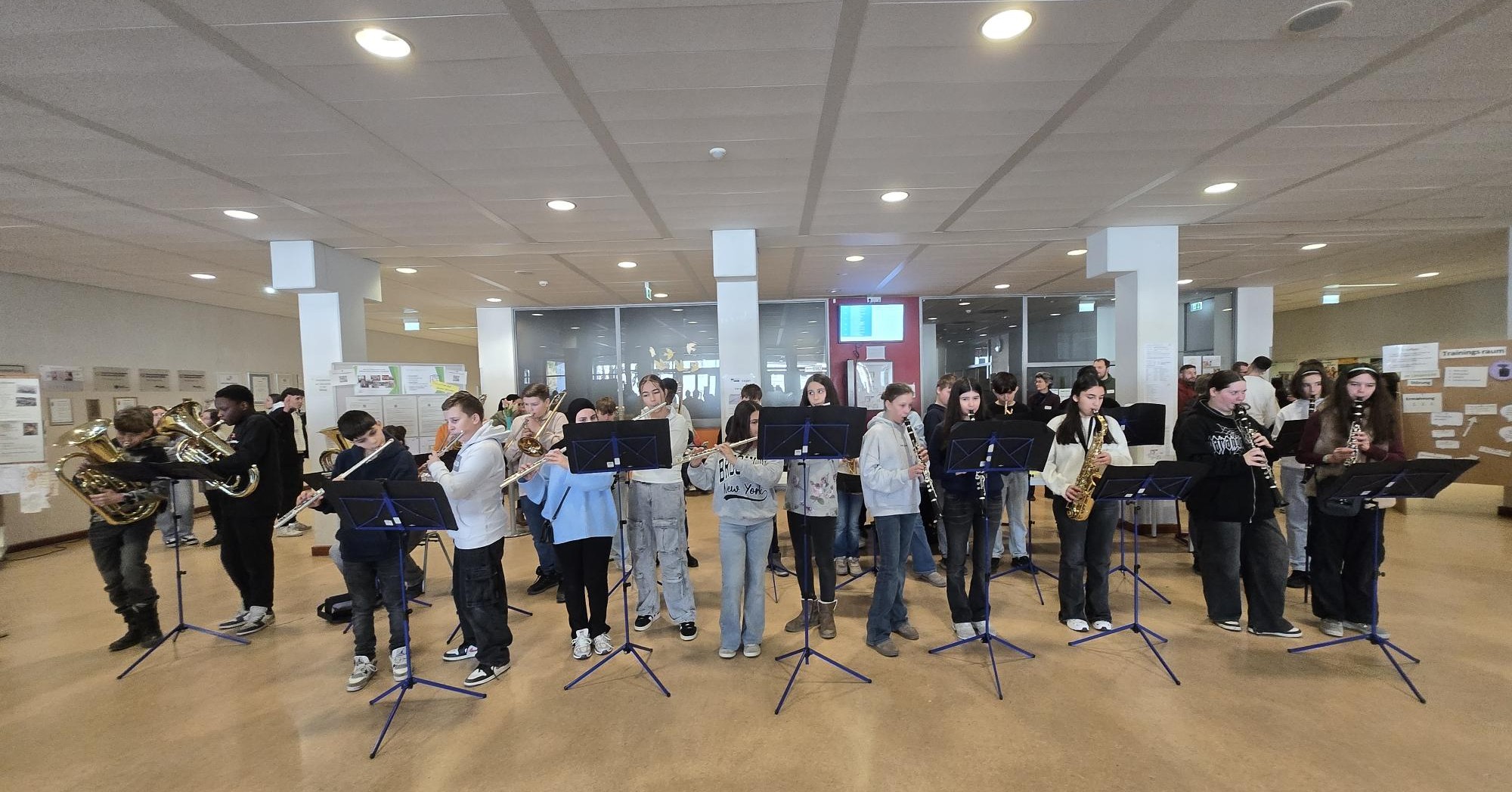 Zwischen Trompeten und Slacklines